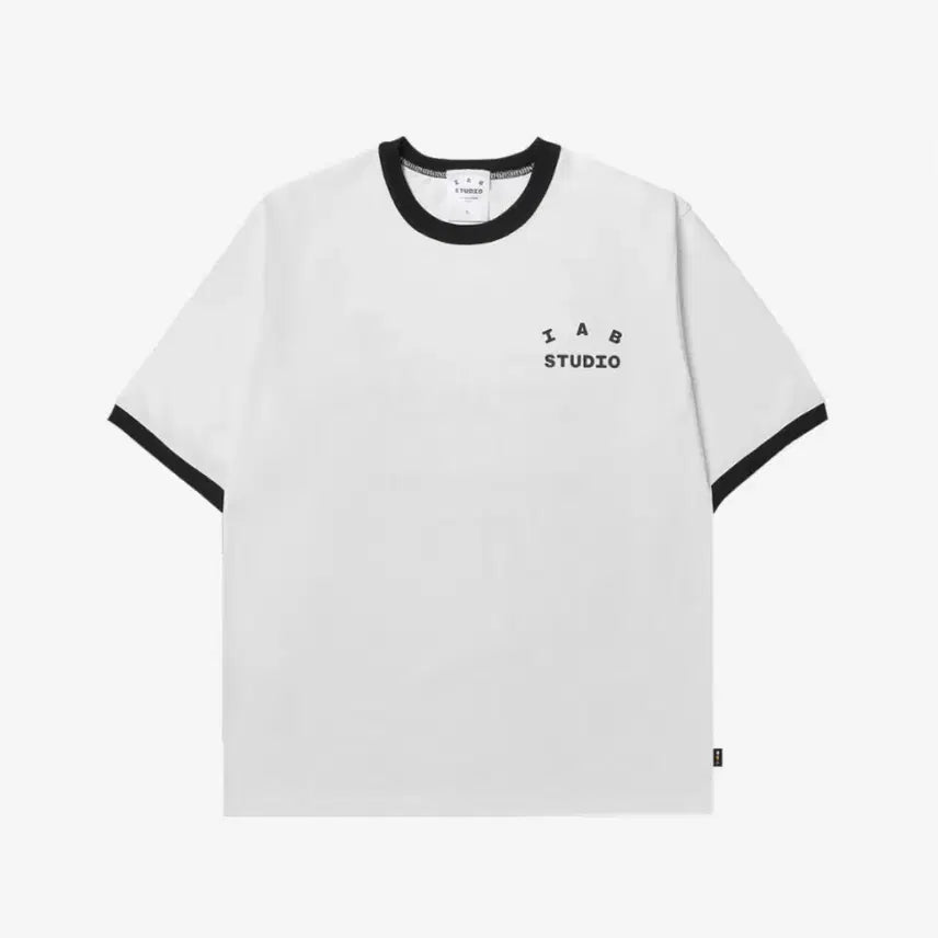 [SOLD OUT] 새상품) 아이앱 스튜디오 이스테블리시드 티셔츠 화이트 블랙 L