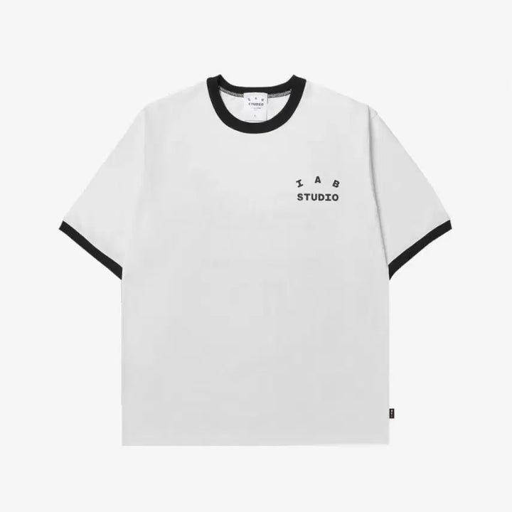 [SOLD OUT] 새상품) 아이앱 스튜디오 이스테블리시드 티셔츠 화이트 블랙 L