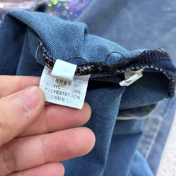 [BUNJANG] Vintage Graphic Denim Hooded Dress / 3XL 빈티지 그래픽 데님 후드 원피스 0424E