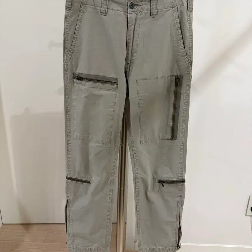 [BUNJANG] UNUSED Zipper Cargo Pants / UNUSED 언유즈드 지퍼 카고 팬츠