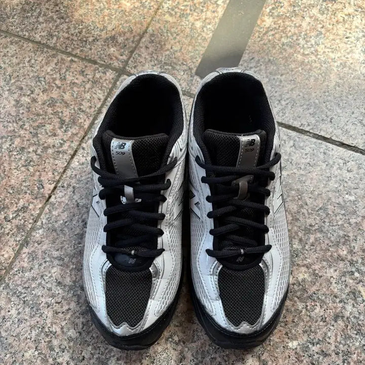 [BUNJANG] New Balance 509 Black Gray Sneakers / 뉴발란스 509 블랙 그레이