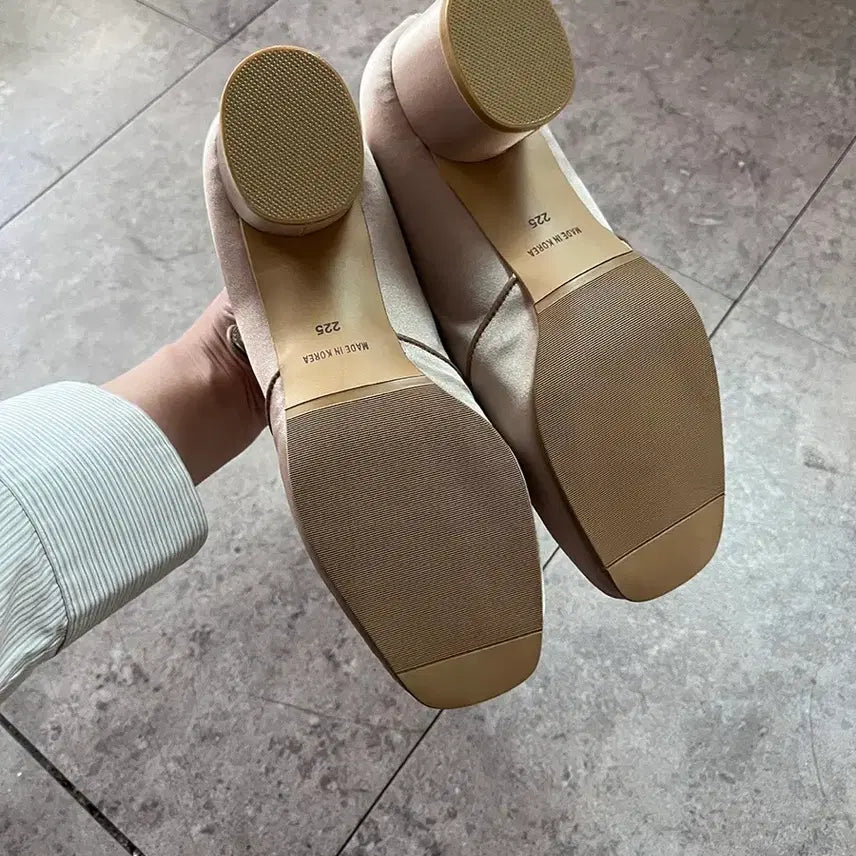 [BUNJANG] Sweet Sweetness Satin Mary Jane Heels / 새틴 메리제인 힐