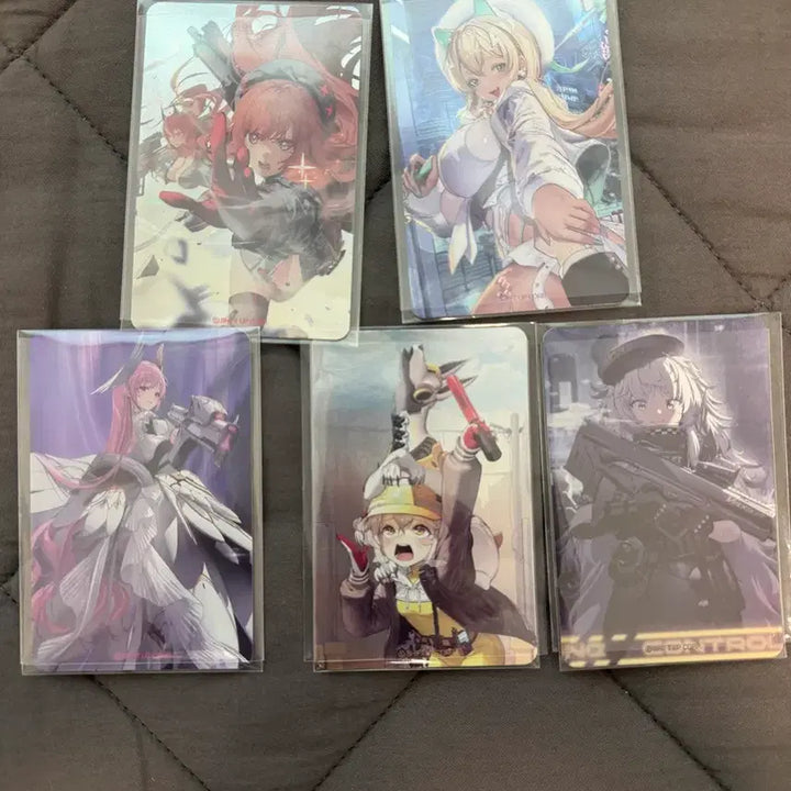 [SOLD OUT] 니케 초콜릿 카드 5장 일괄 판매 (라피, 루피, 도로시, 리타, 폴리)