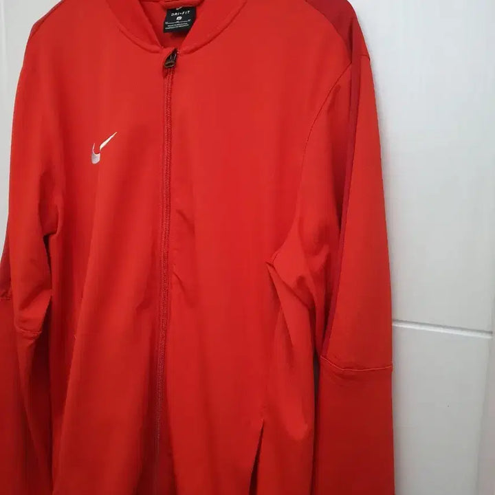 [BUNJANG] Nike Dri-FIT Red Jersey Jacket (Size 100) / 나이키 드라이핏 레드 져지 자켓 100