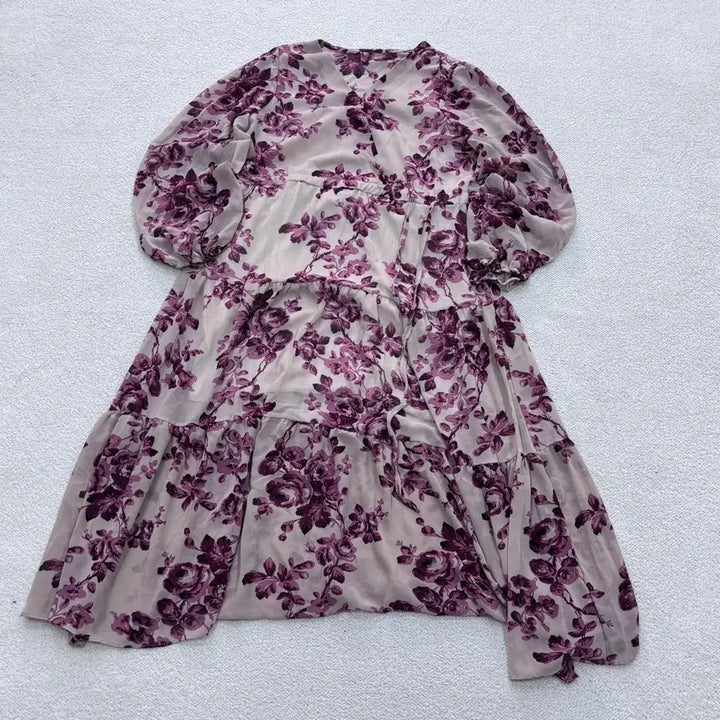 [BUNJANG] Vintage Floral Dress / 실측확인 빈티지 플로워 원피스 0424E