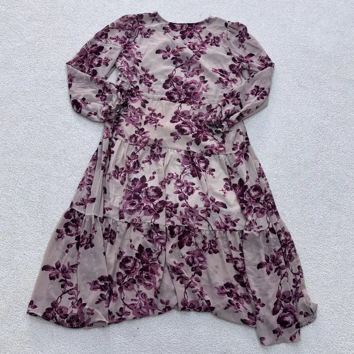 [BUNJANG] Vintage Floral Dress / 실측확인 빈티지 플로워 원피스 0424E