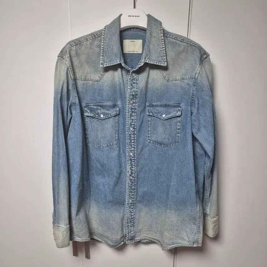 [BUNJANG] Pottery Denim Shirt Size 4 / 포터리 데님 셔츠 4사이즈