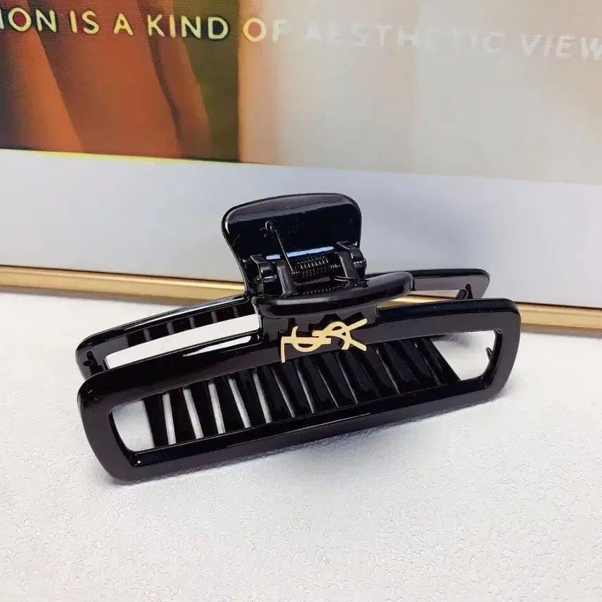 [SOLD OUT] 생로랑 YSL 로고 레터 여성 헤어핀입니다
