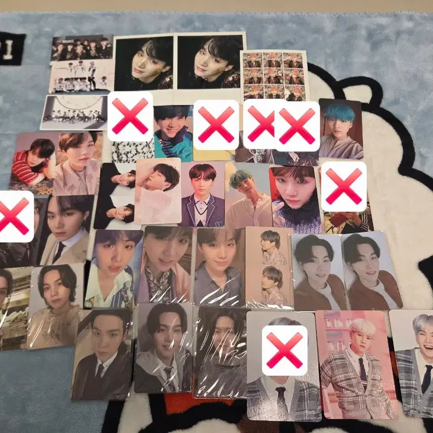 [BUNJANG] BTS Suga Bundle Set Photocards / 방탄소년단슈가포카 일괄판매