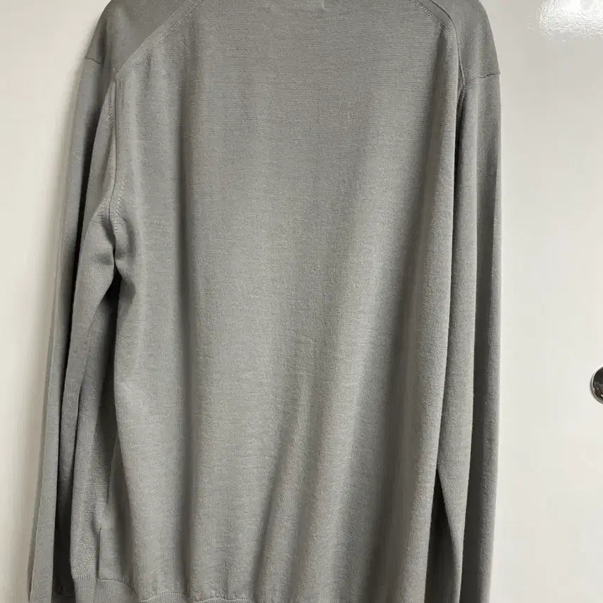 [BUNJANG] Time Homme Wool Collar Knit Top (23SS) / 타임옴므 울 칼라 니트 탑 100 (23SS)