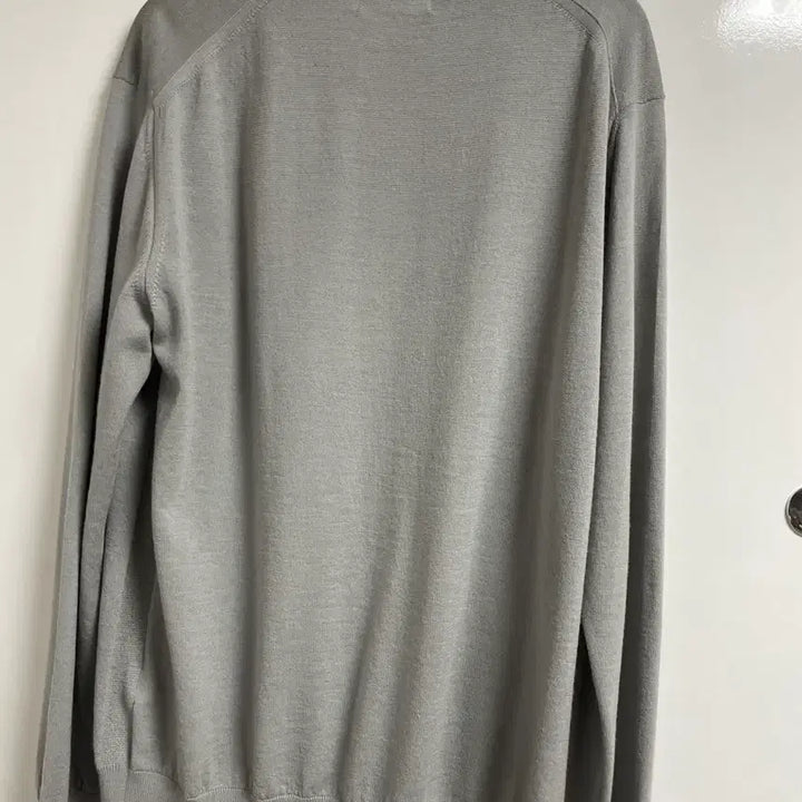 [BUNJANG] Time Homme Wool Collar Knit Top (23SS) / 타임옴므 울 칼라 니트 탑 100 (23SS)