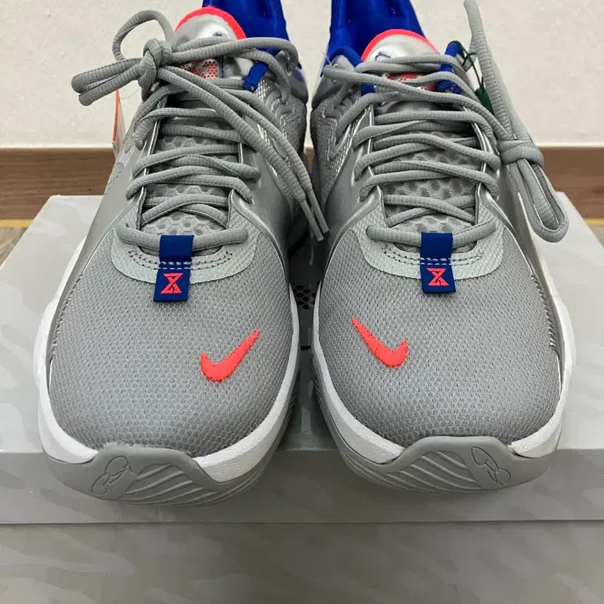 [BUNJANG] Nike PG 5 Basketball Shoes - Silver/Gray - Size 290 / 나이키 PG5 290