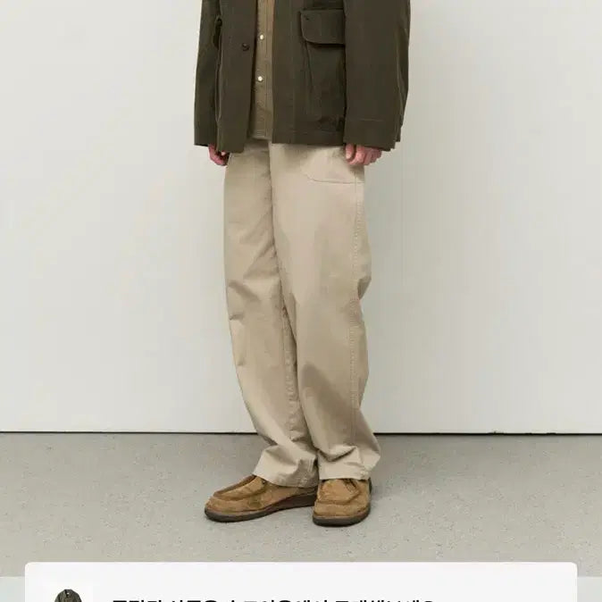 [BUNJANG] Roughside Chaser Jacket Bark Size 3 / 러프사이드 체이서 자켓 바크 3사이즈