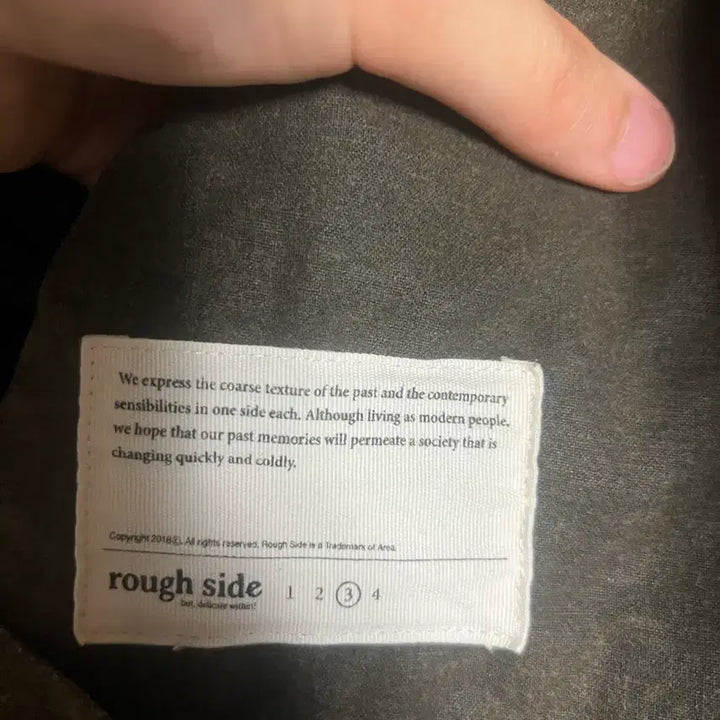 [BUNJANG] Roughside Chaser Jacket Bark Size 3 / 러프사이드 체이서 자켓 바크 3사이즈