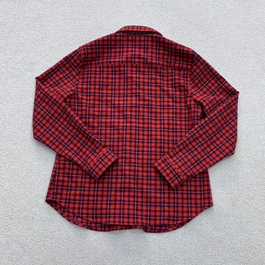 [BUNJANG] 100 Mille Golf Check Pattern Long Sleeve Shirt / 100 밀레골프 체크패턴 긴팔 셔츠 0424E