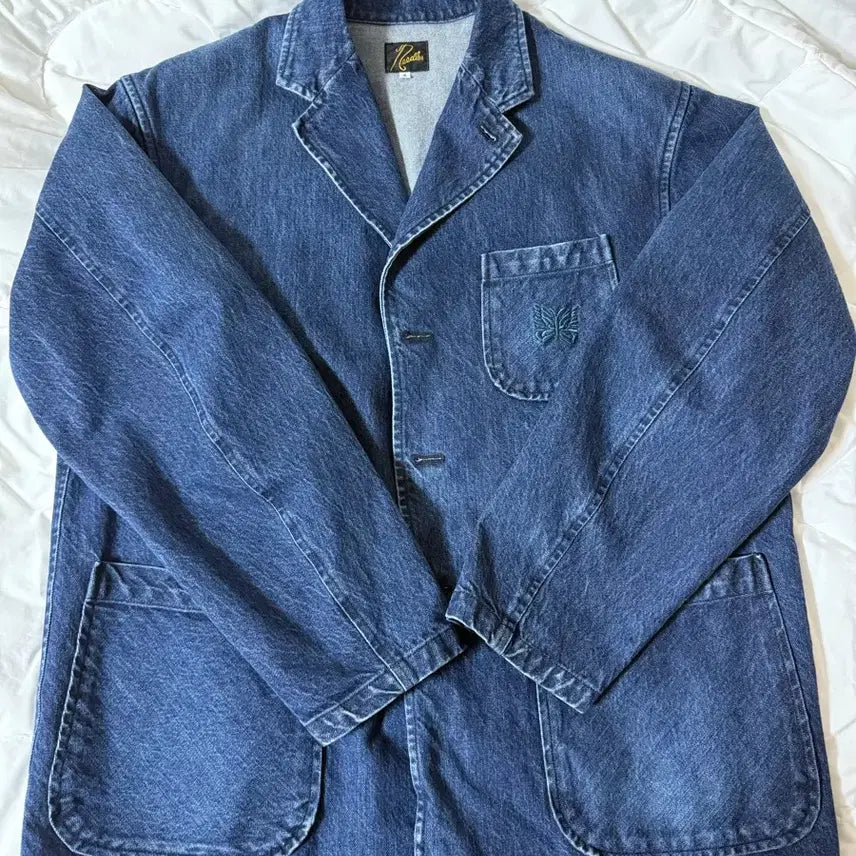[BUNJANG] Needles Journal Standard 12oz Denim Tailored Jacket / 니들스 저널스탠다드 별주 12oz 데님 테일러드 자켓