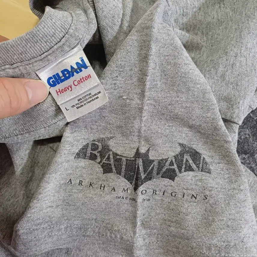[BUNJANG] Batman Arkham City T-Shirt / [L] 배트맨 아캄시티 반팔티