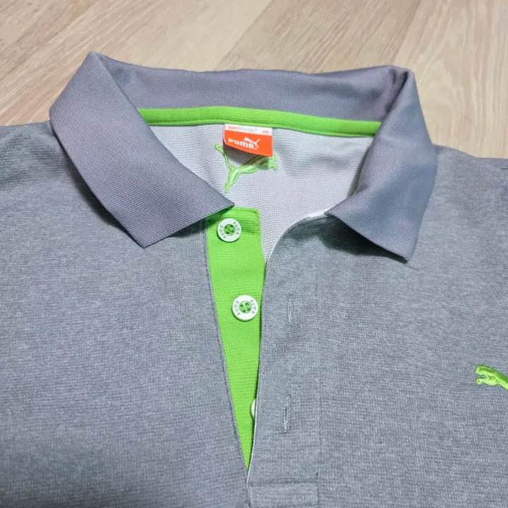 [BUNJANG] Puma Color Block Short Sleeve Polo Shirt 2XL / 110호정도)2xl 퓨마 카라 반팔 티