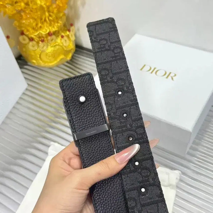 [BUNJANG] Dior Belt (Unisex) 95 3.5cm / 디올 벨트 남녀 공용95 폭 3.5cm