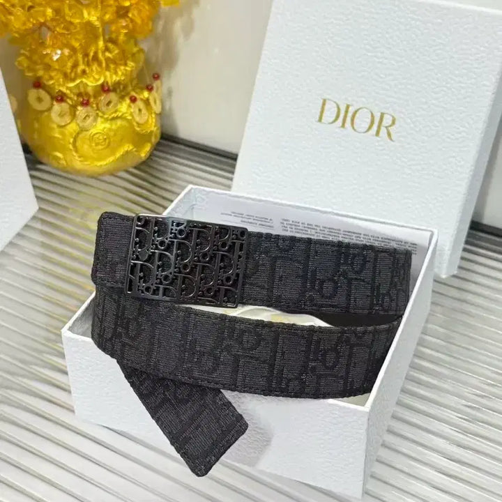 [BUNJANG] Dior Belt (Unisex) 95 3.5cm / 디올 벨트 남녀 공용95 폭 3.5cm