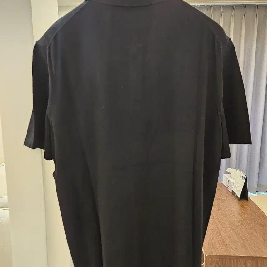 [BUNJANG] Theory Gorris PK Short Sleeve Polo Shirt / 띠어리 고리스 PK 반팔 카라티 블랙 XL