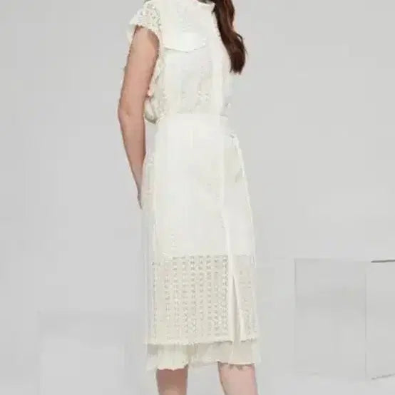 [BUNJANG] Mine Pleated Lace Skirt / 마인 레이스 플리츠 스커트