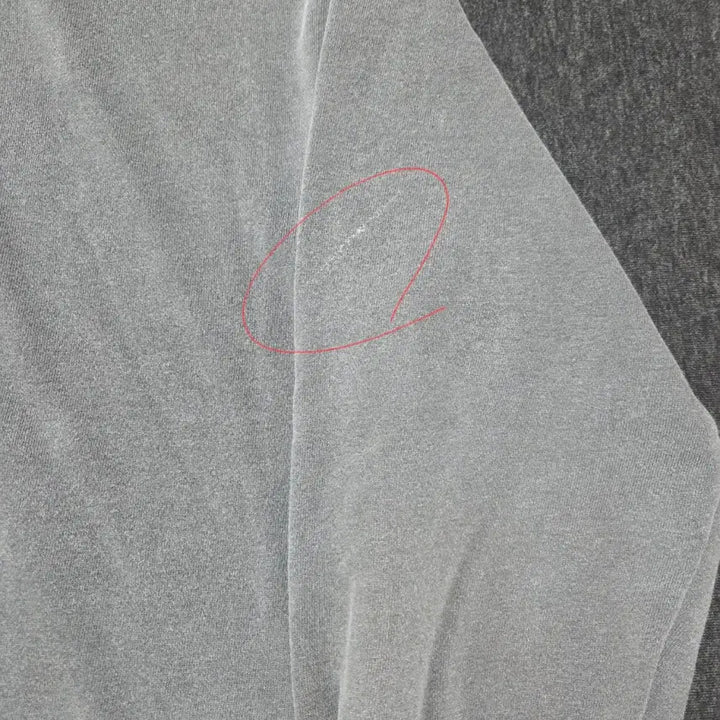 [BUNJANG] Oversized Fit Hooded Sweatshirt (Charcoal) - Size S / 오버핏 후드 스웻셔츠(챠콜)