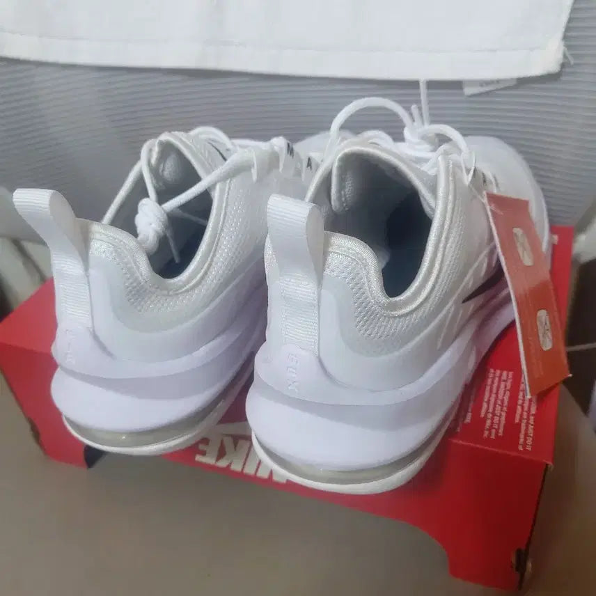 [BUNJANG] Nike Air Max All White Sneakers / 새상품)나이키 에어맥스 올화이트 운동화