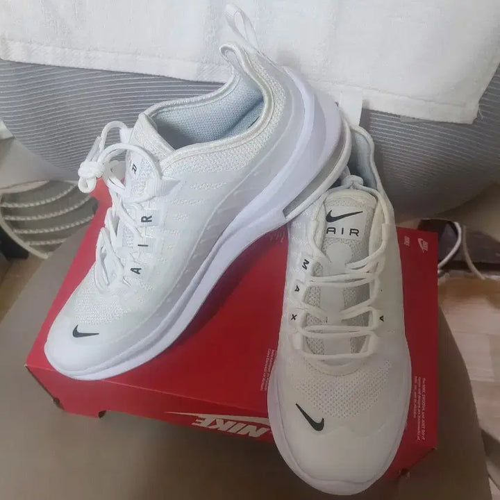 [BUNJANG] Nike Air Max All White Sneakers / 새상품)나이키 에어맥스 올화이트 운동화