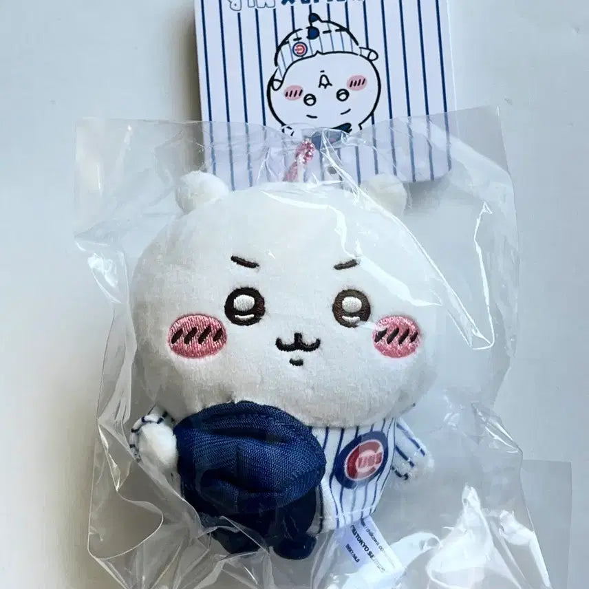 [BUNJANG] Chiikawa MLB Cubs Mascot Plush / 치이카와 mlb 컵스 마스코트 인형