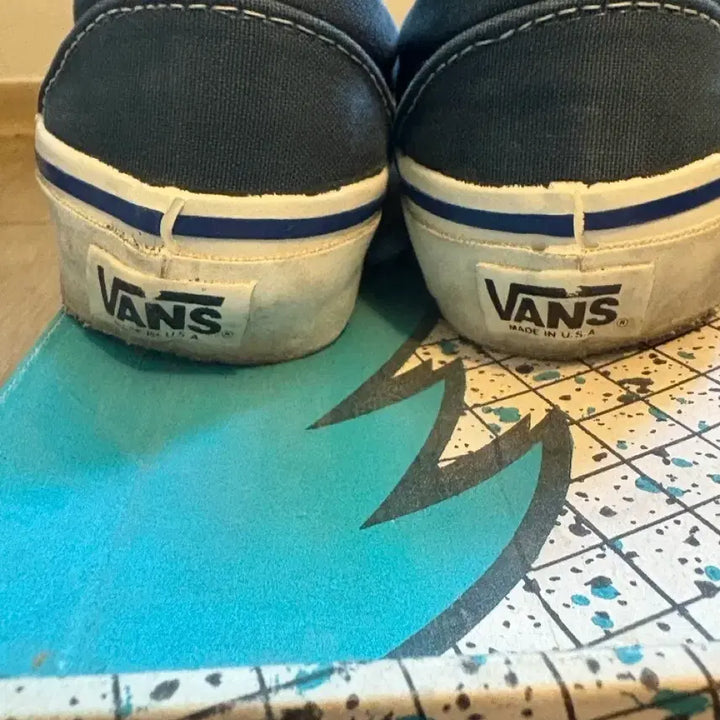 [BUNJANG] Vans Slip-On US Made Vintage Sneakers / 80-90s 반스 슬립온 7 made in usa 빈티지반스