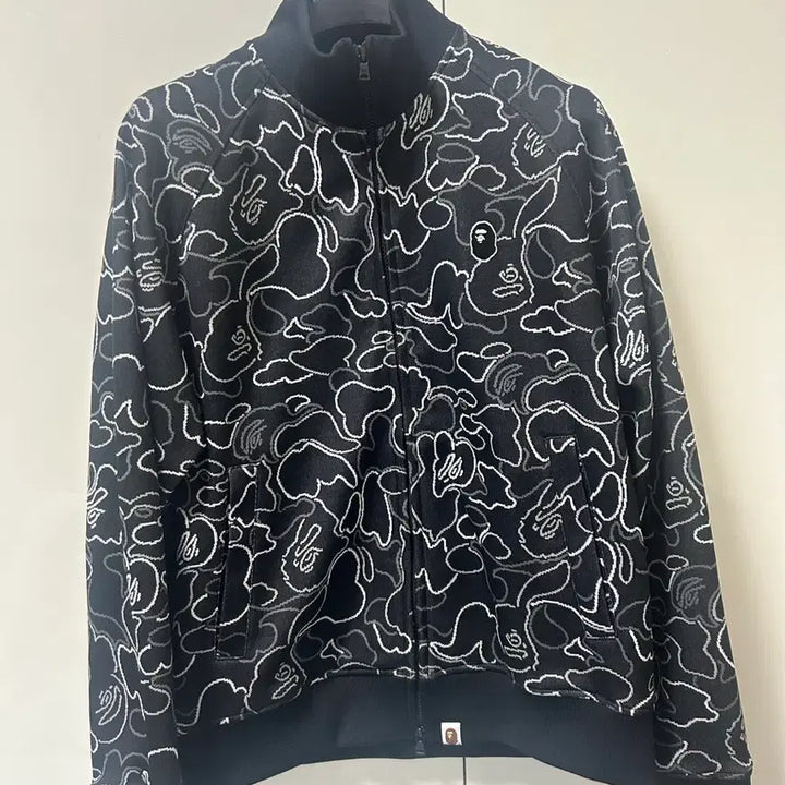 [BUNJANG] A Bathing Ape Neon Camo Jacquard Track Top / 베이프 트랙탑