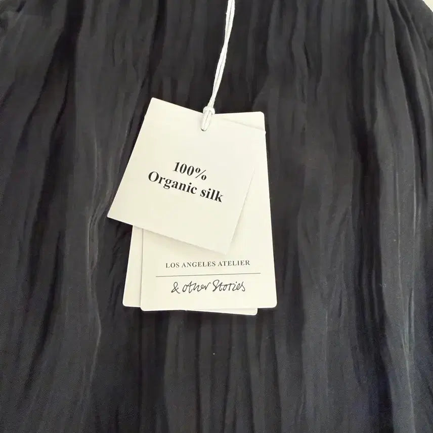 [BUNJANG] And Other Stories Silk Strappy Top Black / (택o) 새상품 앤아더스토리즈 실크 탑 블랙