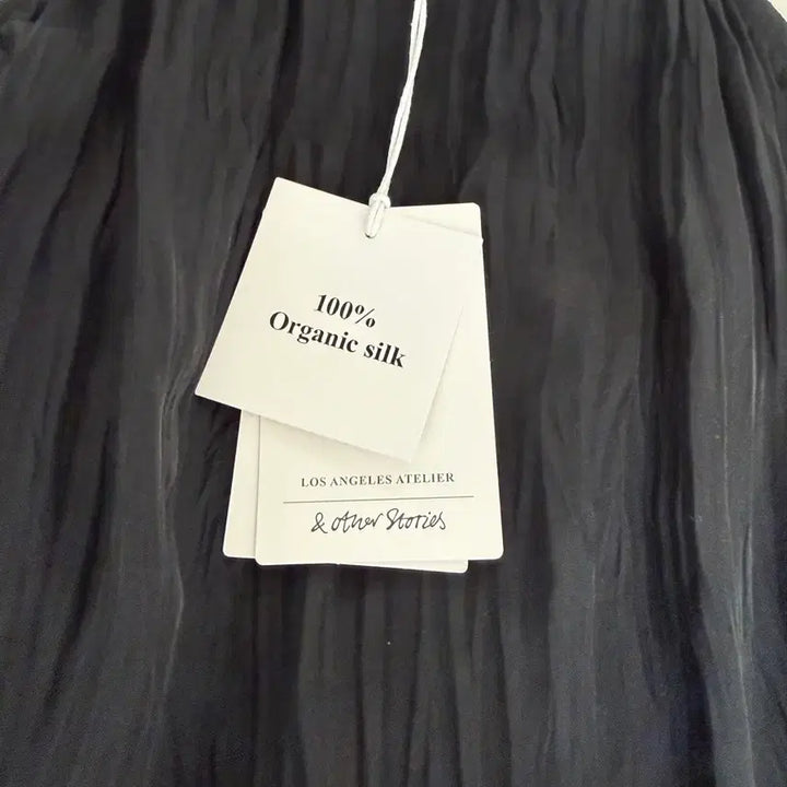 [BUNJANG] And Other Stories Silk Strappy Top Black / (택o) 새상품 앤아더스토리즈 실크 탑 블랙