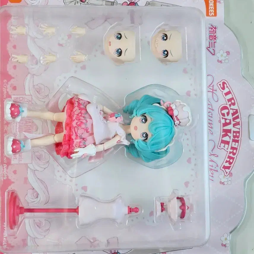 [SOLD OUT] 블로키 스트로베리 케이크 하츠네미쿠, 블로키 딸기, 딸기미쿠