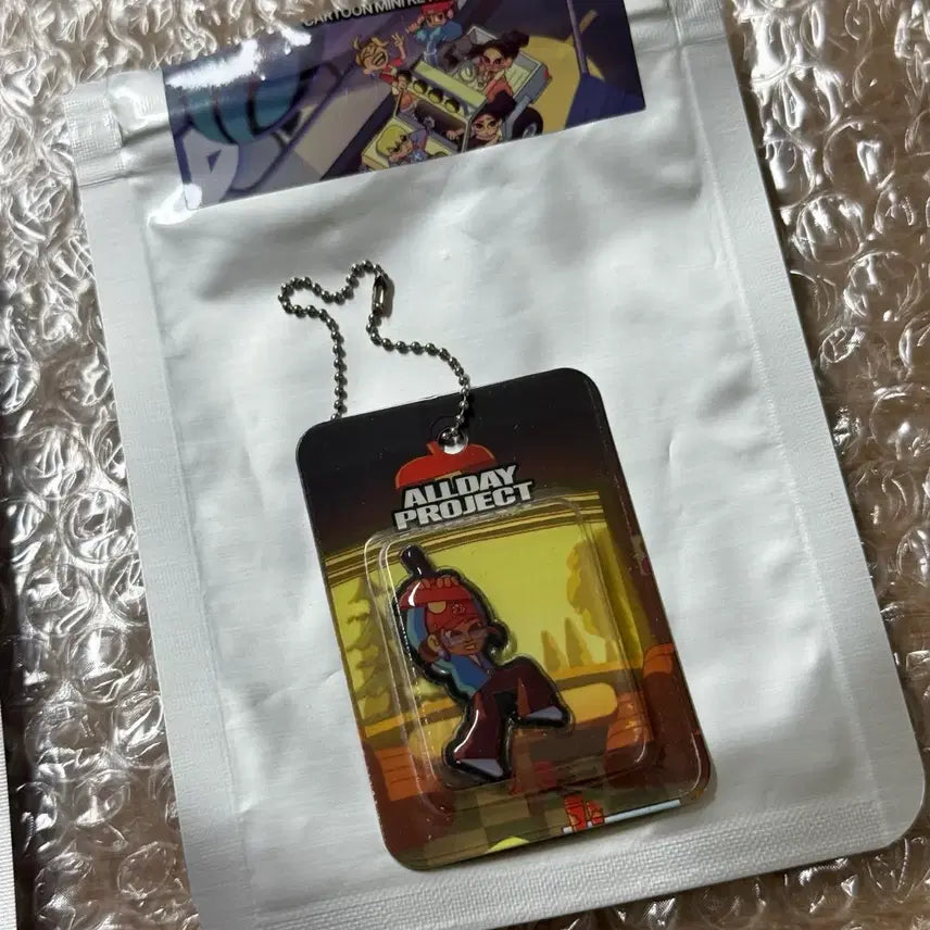 [BUNJANG] All Day Project Cartoon Tarzan Keyring / 올데이프로젝트 카툰 미니 키링 타잔 양도