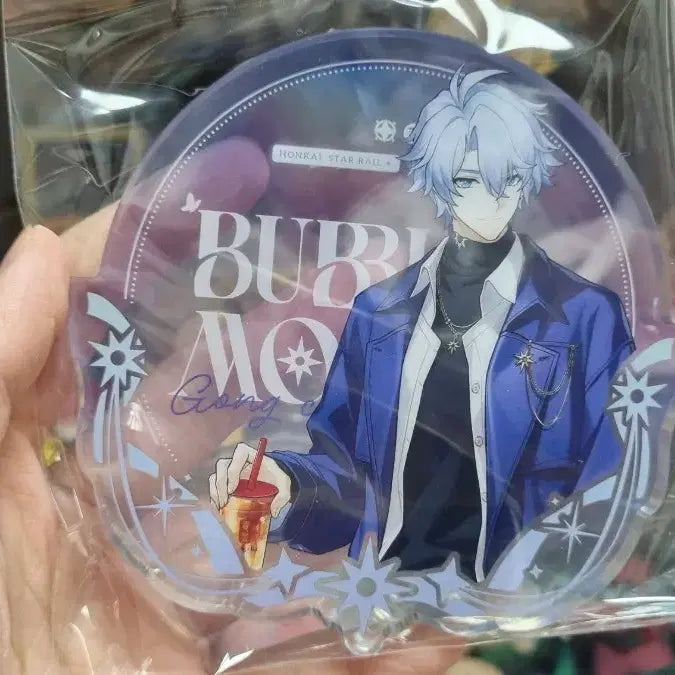 [BUNJANG] Gong Cha Honkai: Star Rail Phynon Acrylic Coaster Set / 공차 콜라보 붕괴 스타레일 파이논 아크릴 코스터