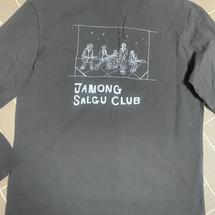 [BUNJANG] Hanro X Beaker Grapefruit Apricot Club Long Sleeve Shirt (L) / 한로로X비이커 자몽살구클럽 롱슬리브 3사이즈(L)