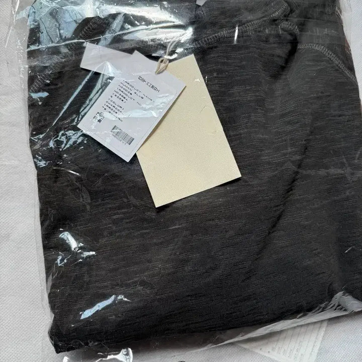 [SOLD OUT] [3] 폴리테루 슬럽후디 챠콜