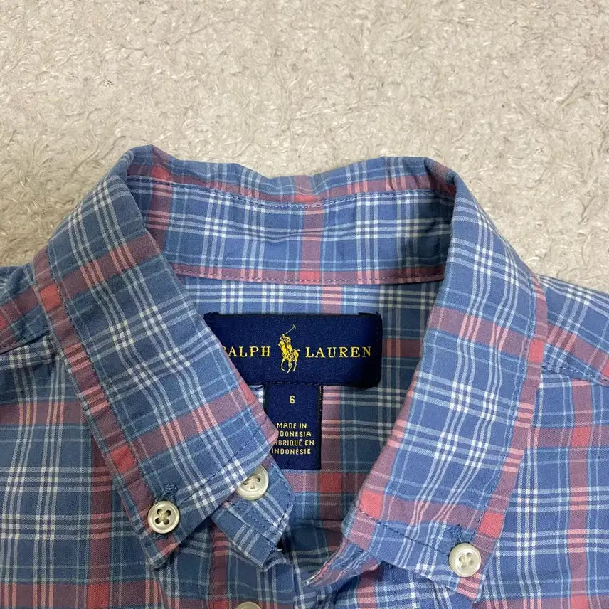 [BUNJANG] Polo Ralph Lauren Kids Checked Long Sleeve Shirt / 폴로 랄프로렌 키즈 아동 체크 긴팔 셔츠 6