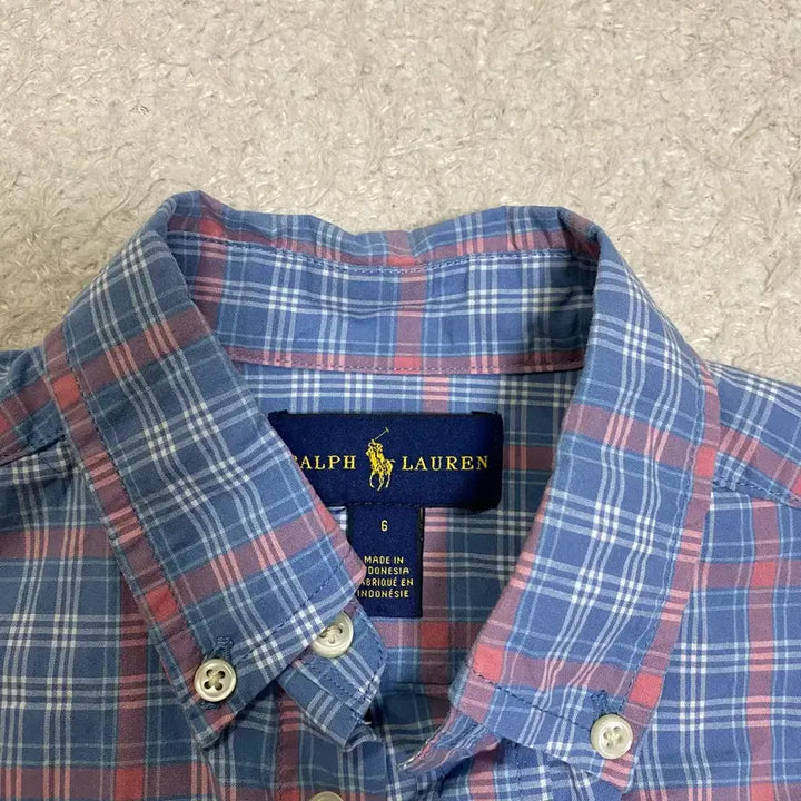 [BUNJANG] Polo Ralph Lauren Kids Checked Long Sleeve Shirt / 폴로 랄프로렌 키즈 아동 체크 긴팔 셔츠 6