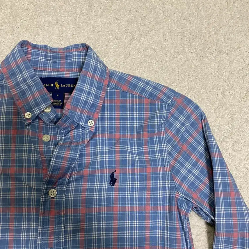 [BUNJANG] Polo Ralph Lauren Kids Checked Long Sleeve Shirt / 폴로 랄프로렌 키즈 아동 체크 긴팔 셔츠 6