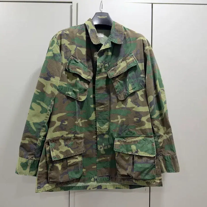 [BUNJANG] US Military Erdl Jungle Fatigue Jacket (M-R) / 미군 정글퍼티드 Erdl (m-r)