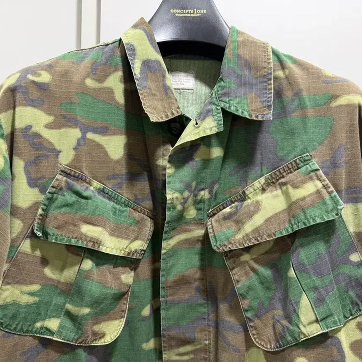 [BUNJANG] US Military Erdl Jungle Fatigue Jacket (M-R) / 미군 정글퍼티드 Erdl (m-r)