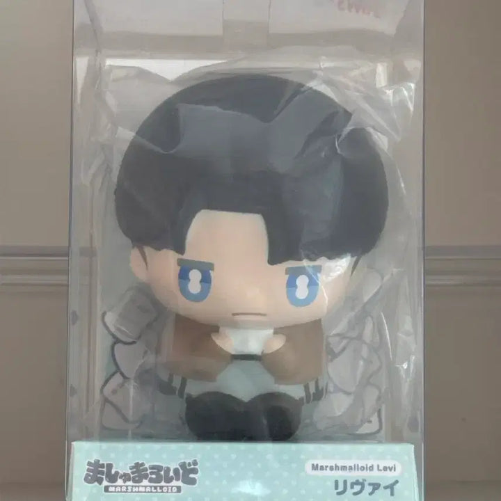 [BUNJANG] Attack on Titan Levi Marshmallowoid Figure / 진격의거인 리바이 마시멜로이드