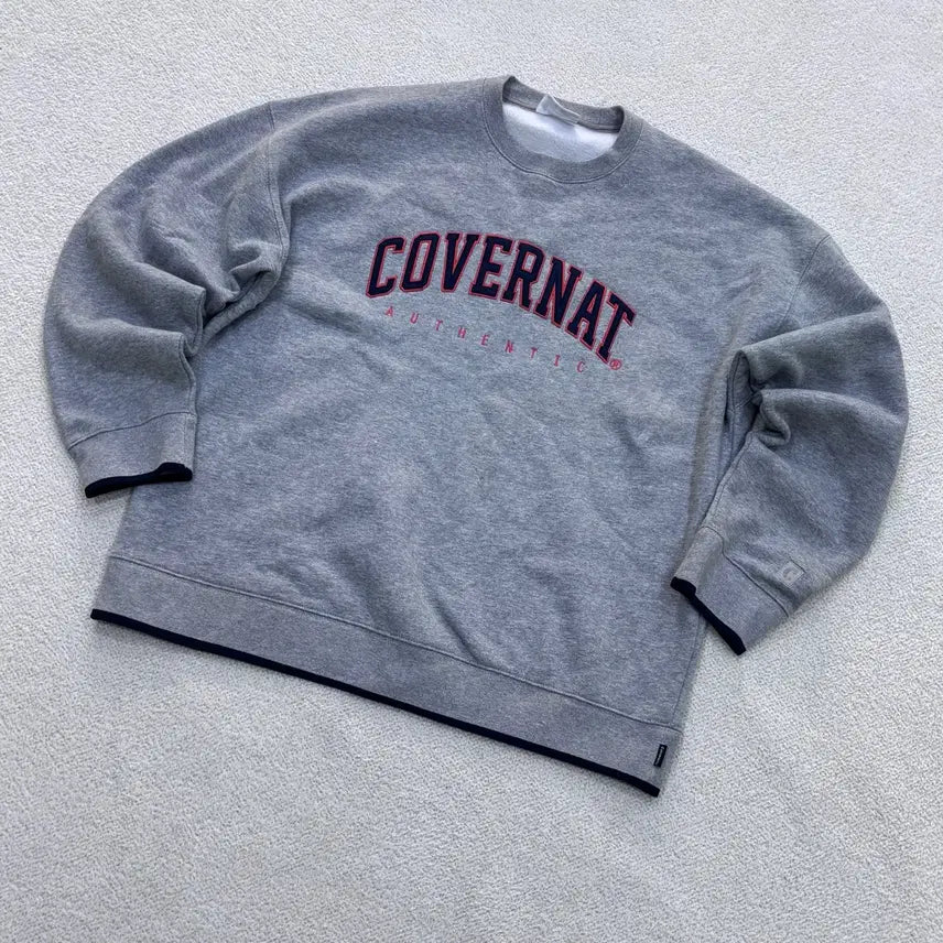 [BUNJANG] Covernat Authentic Logo Sweatshirt / XL 커버낫 어센틱로고 맨투맨 티셔츠 0424E