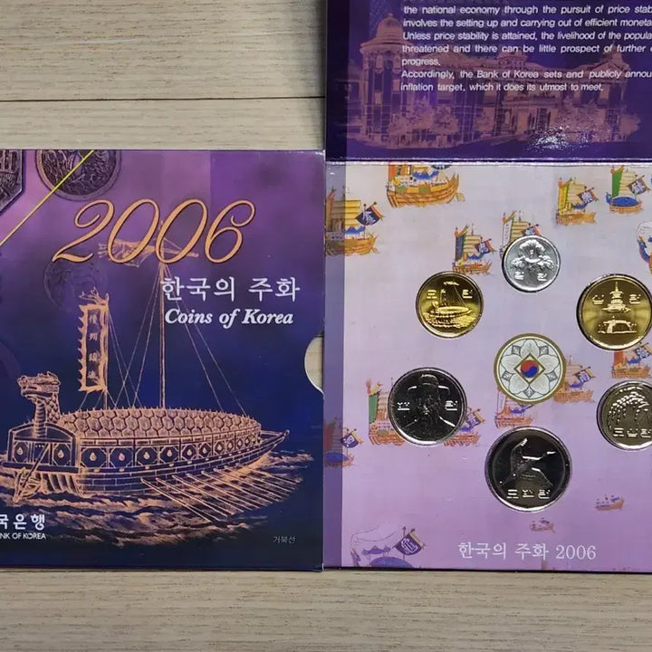 [BUNJANG] 2006 South Korea Commemorative Coin Set / 2006 한국의 주화 은행권 주화 세트