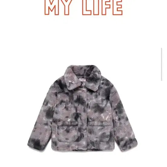 [BUNJANG] Rollercoste Faux Fur Jacket Deep Grey / 로라로라 퍼자켓 딥그레이