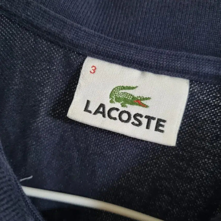 [SOLD OUT] 라코스테 네이비 반팔 카라티 사이즈95