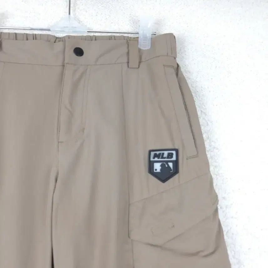 [SOLD OUT] MLB 여성 바스락 카고 바지 베이지(29~30)